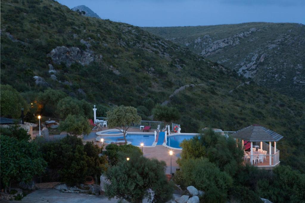Бассейн в Agroturismo Sa Duaia или поблизости