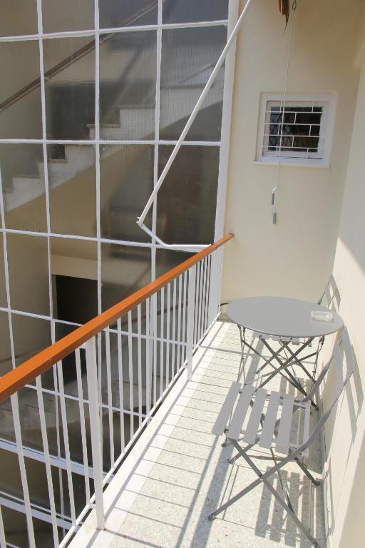 A balcony or terrace at Olga's Studio