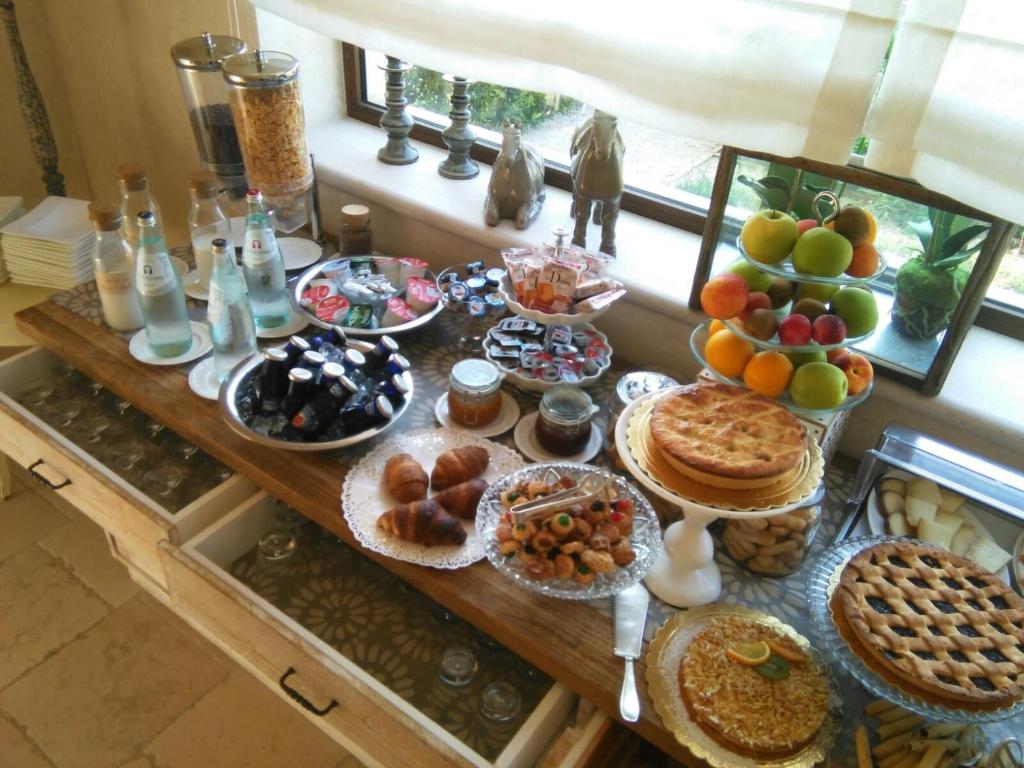 Comida en el bed and breakfast o alrededores