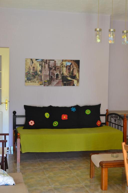 Posezení v ubytování Scorpios Apartments