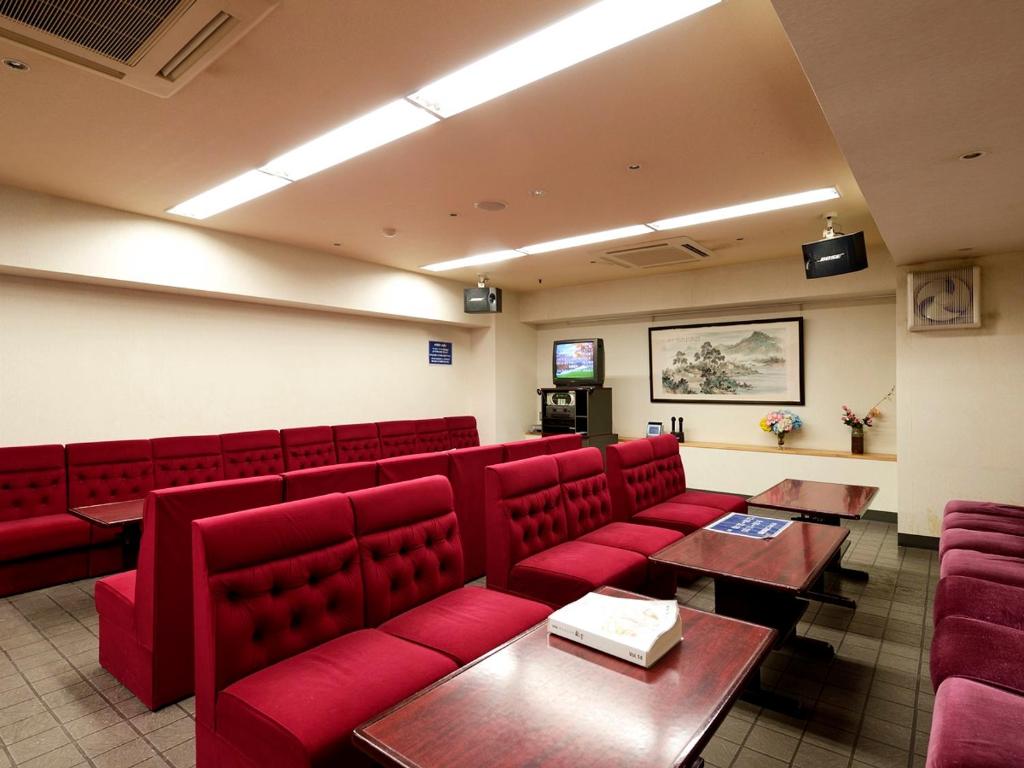 Posezení v ubytování Hotel Suimeikan
