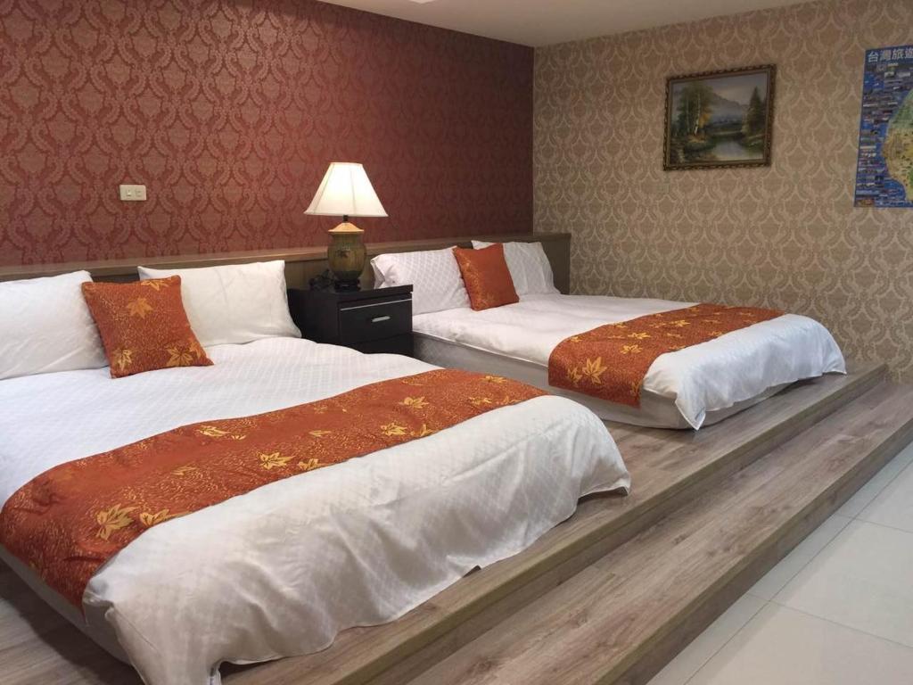 Postel nebo postele na pokoji v ubytování Good Sleep B&B