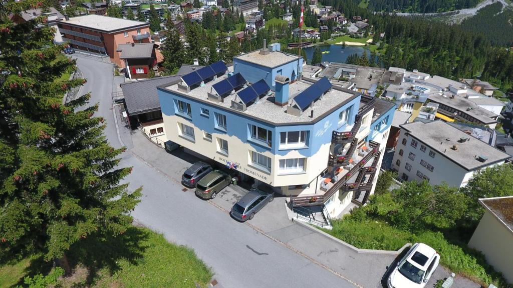Budova, kde se hotel nachází
