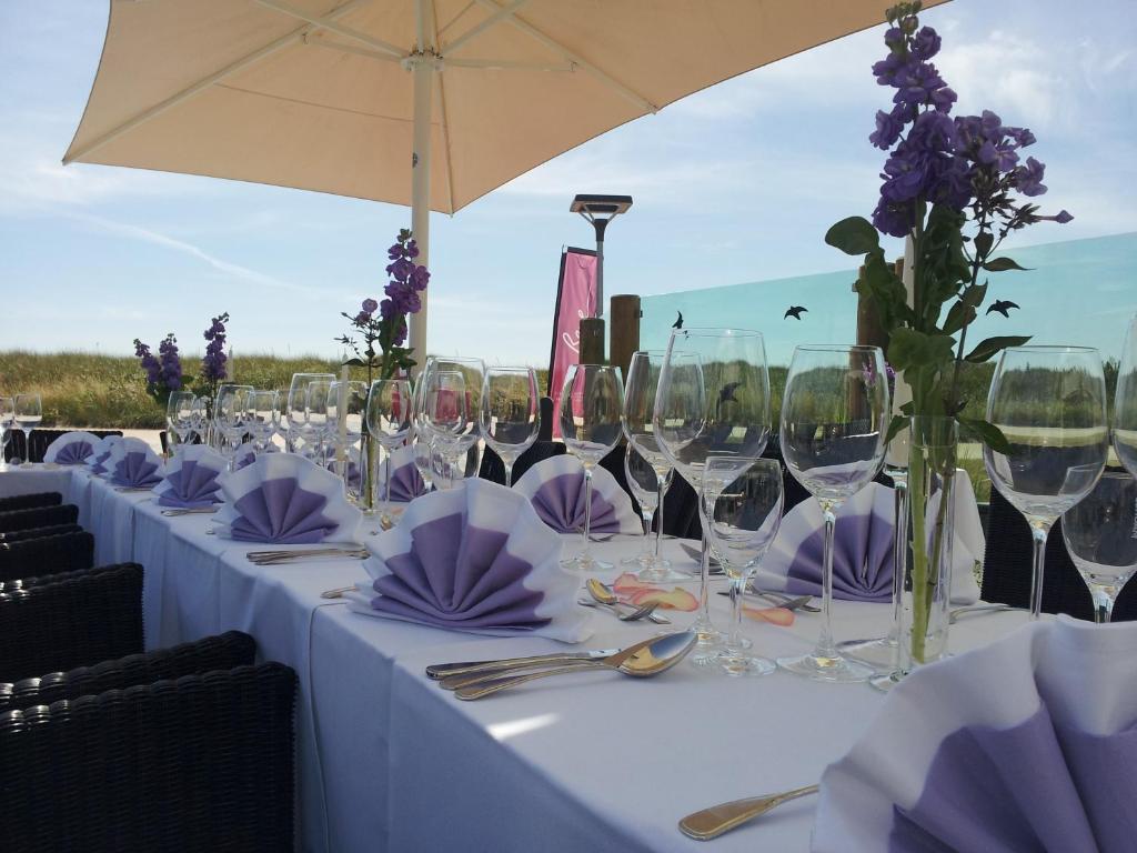 Restaurace v ubytování Strandhotel Bene