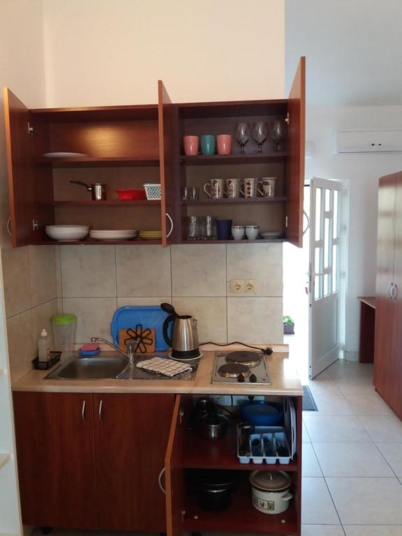 Kuchyňa alebo kuchynka v ubytovaní Apartments Boris