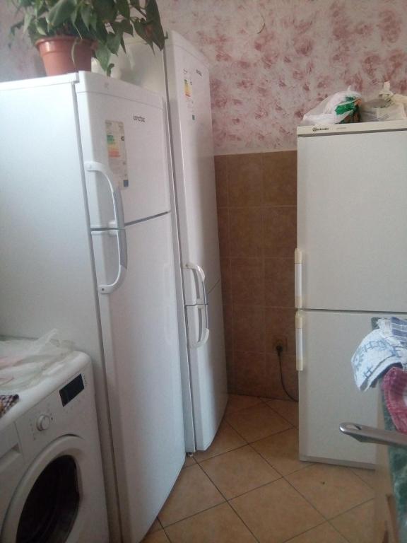 Kuchyň nebo kuchyňský kout v ubytování Pensiunea Robi&Norbi Sovata