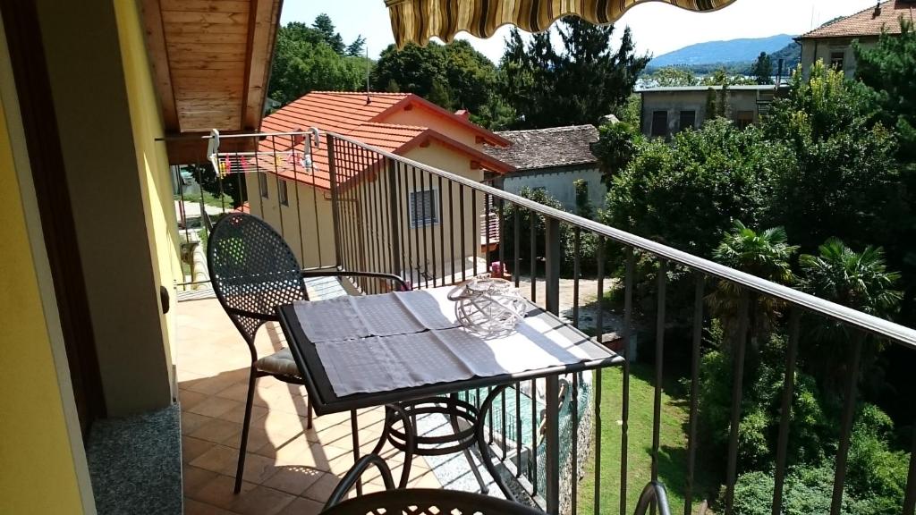 Balkón nebo terasa v ubytování Casa dei Mulini