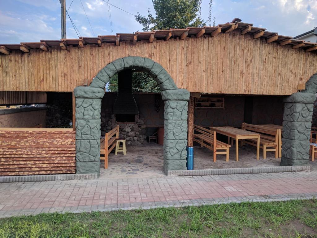 Budova, kde se penzion nachází