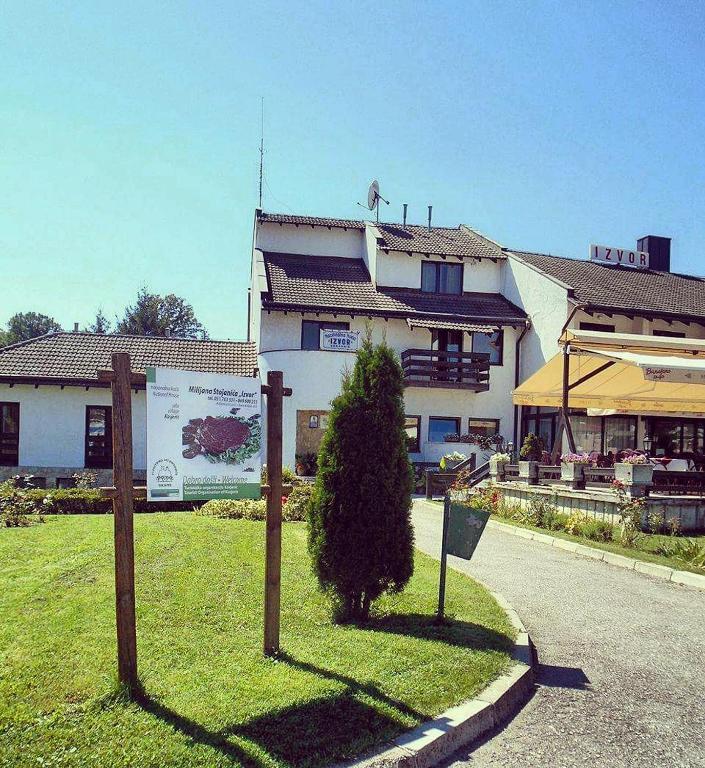 Budova, kde se bed and breakfast nachází
