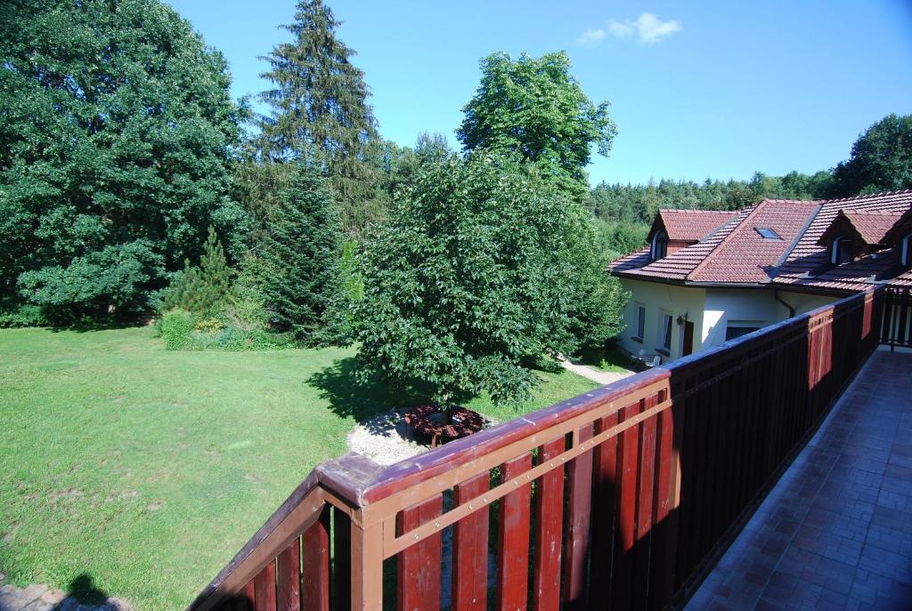 Zahrada ubytování Ivanek guest house