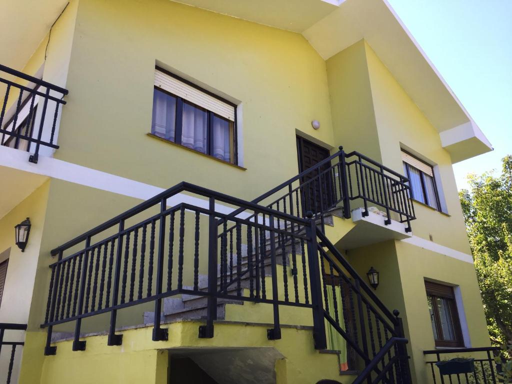 Balkón nebo terasa v ubytování Vivienda Verano
