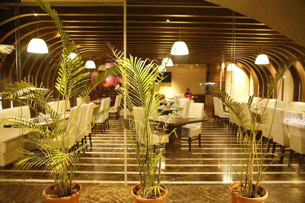 Posezení v ubytování Hotel Orange