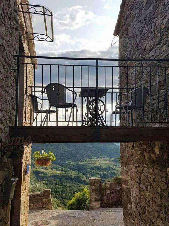 Balkón nebo terasa v ubytování Apartment Anna
