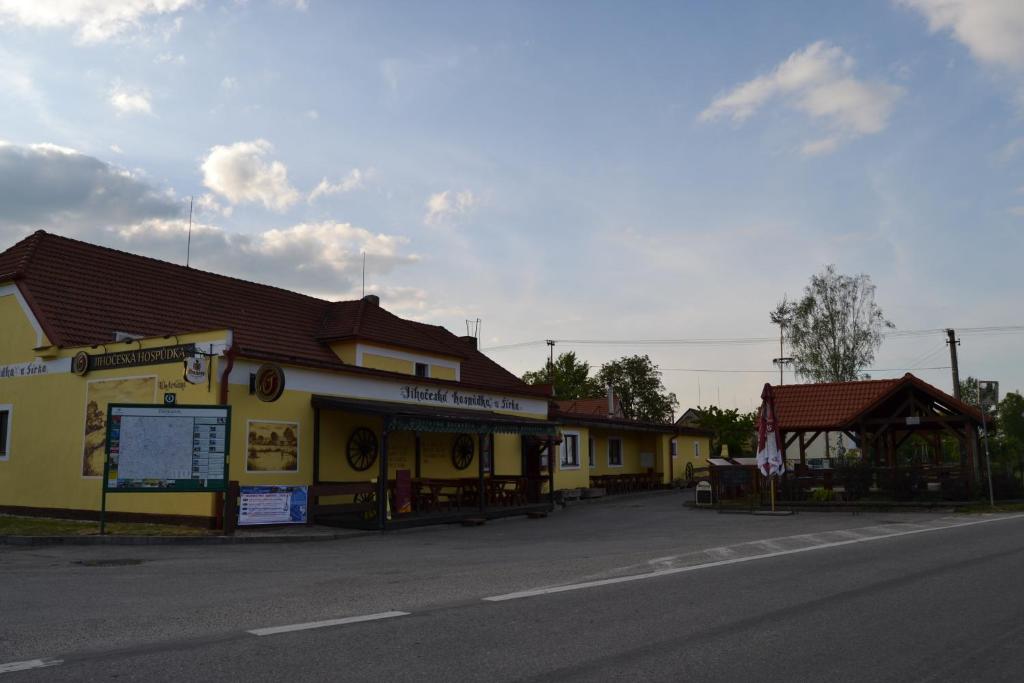 Budova, kde se penzion nachází