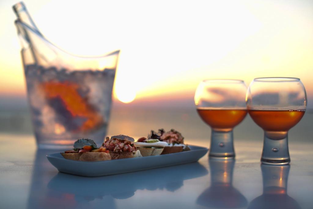 Nápoje v ubytování Bayview Hotel Beirut