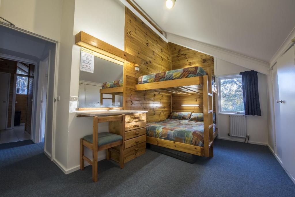 Postel nebo postele na pokoji v ubytování TERAMA Ski Lodge
