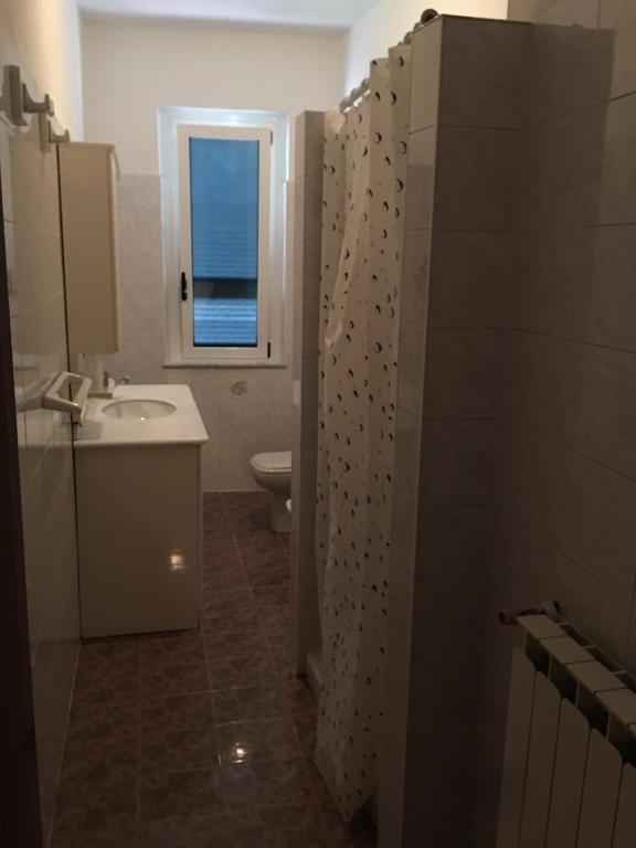 Koupelna v ubytování Hotel Concordia