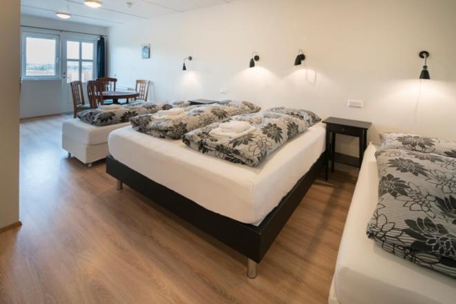 Postel nebo postele na pokoji v ubytování Guesthouse Storu-Laugar