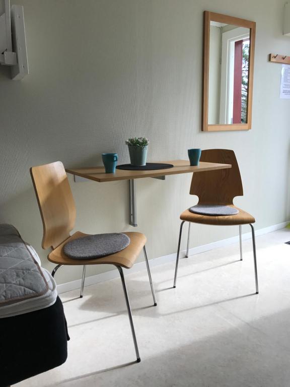 Posezení v ubytování STF Hostel Visby/Rävhagen