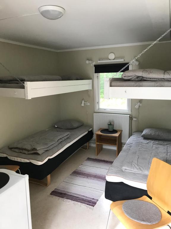 Postel nebo postele na pokoji v ubytování STF Hostel Visby/Rävhagen