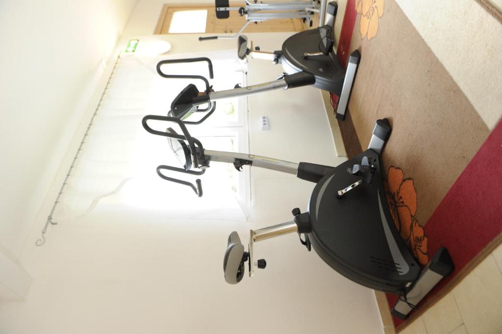 Fitness centrum a/nebo fitness zařízení v ubytování Appartementhaus Hochegg