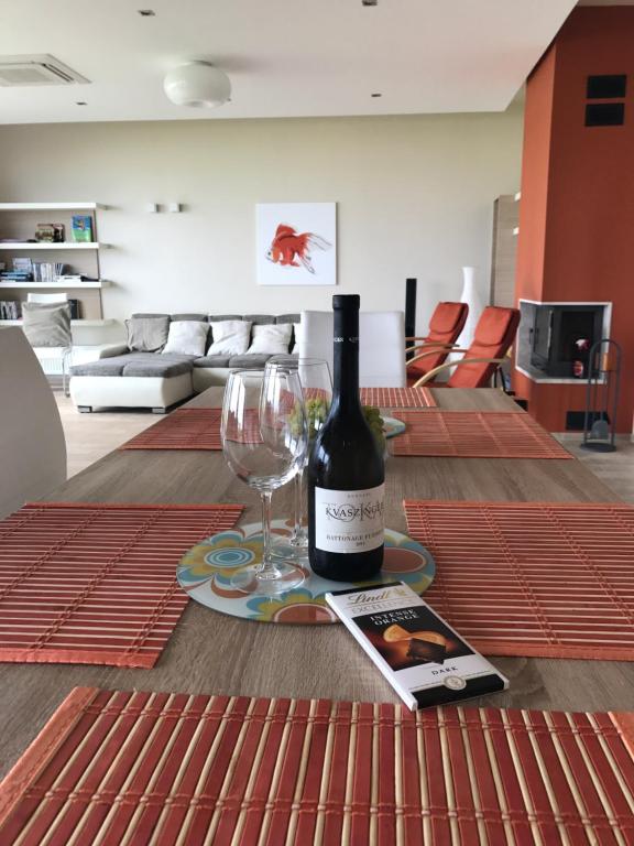 Nápoje v ubytování Villa Balaton Beach Boglár