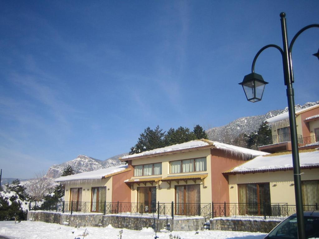 Olvios Hotel v zime
