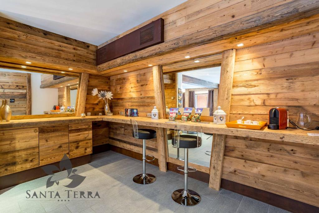 Кухня или мини-кухня в Résidence Santa Terra
