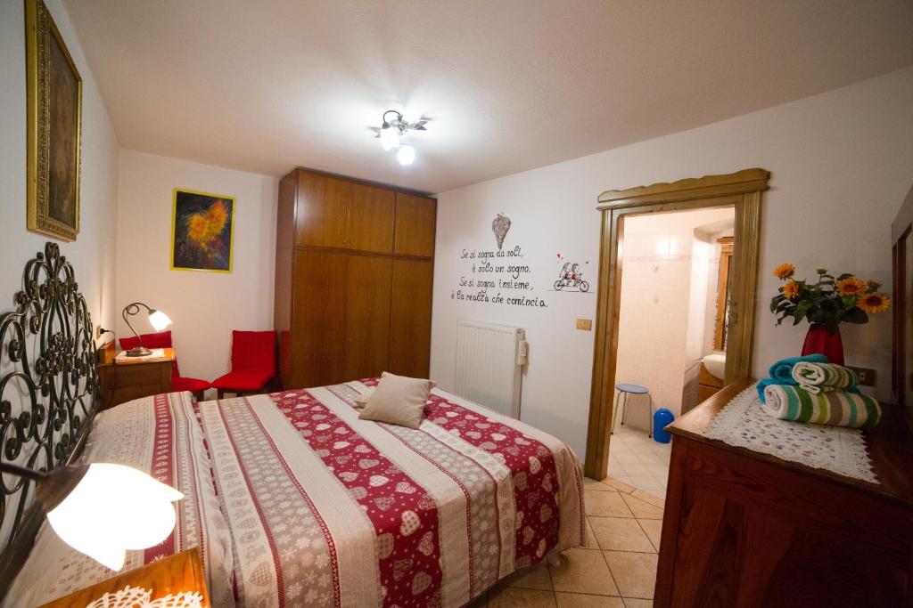 Posteľ alebo postele v izbe v ubytovaní Casa Zambelli