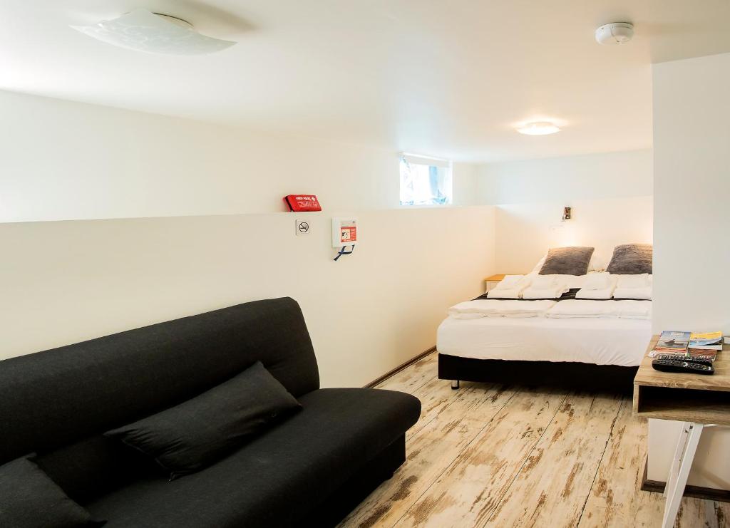 Postel nebo postele na pokoji v ubytování Guesthouse 77