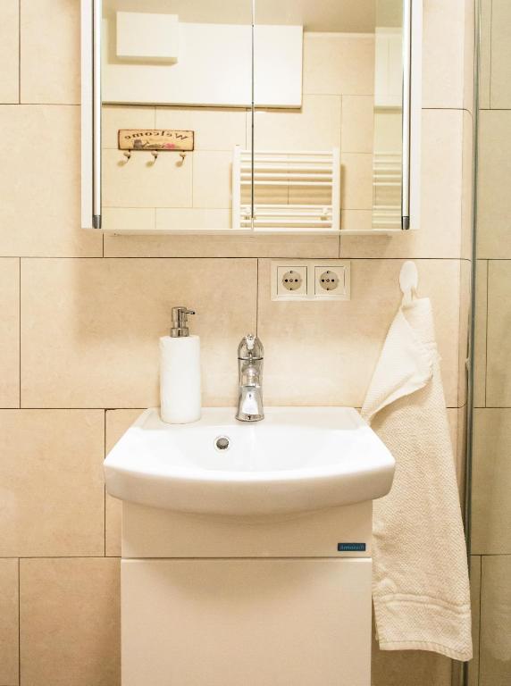 Koupelna v ubytování Guesthouse 77