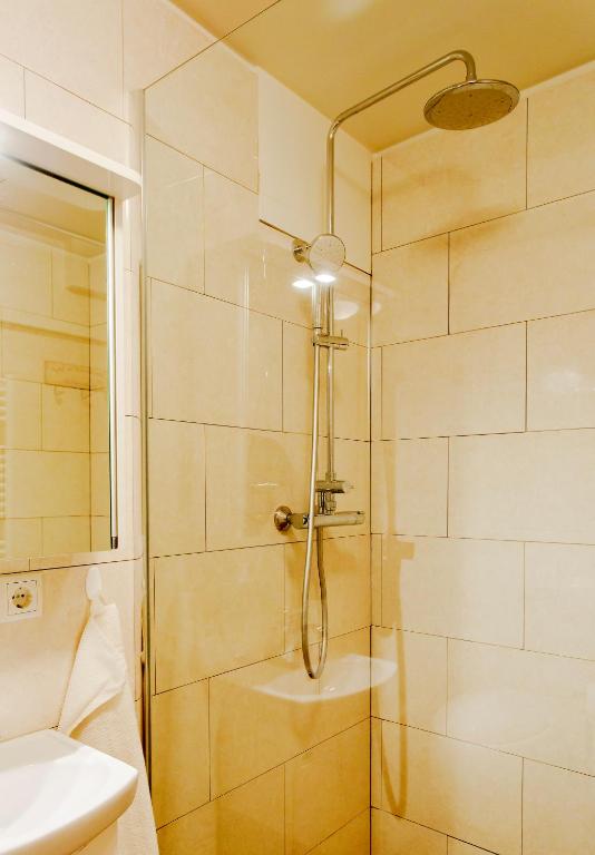 Koupelna v ubytování Guesthouse 77