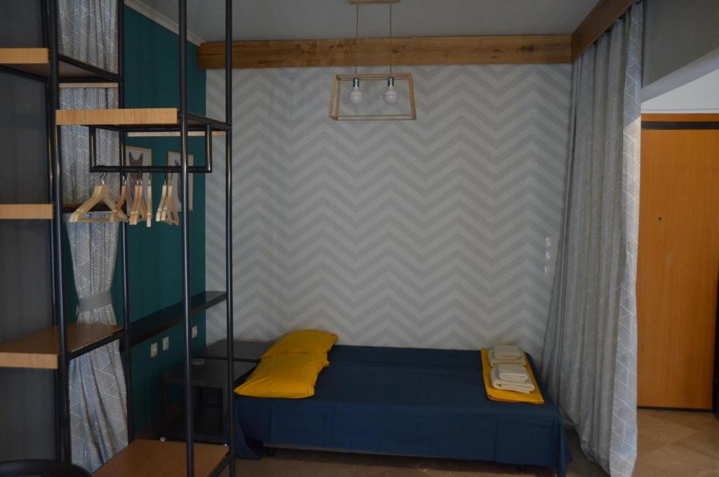 Posteľ alebo postele v izbe v ubytovaní Anestis Home