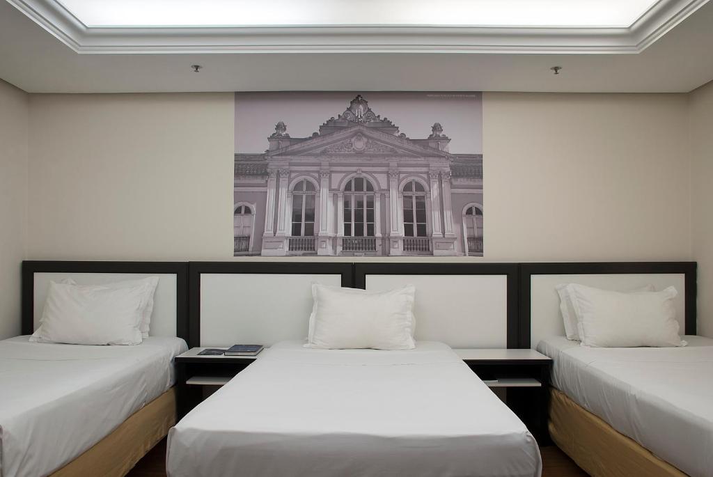 Master Grande Hotel - Próximo ao Palácio do Governo - Classic Triple Room