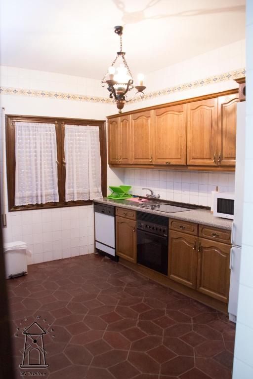 Kuchyň nebo kuchyňský kout v ubytování Finca El Molino