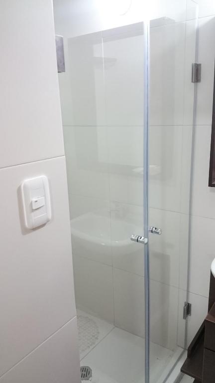 Koupelna v ubytování Hotel + Arte