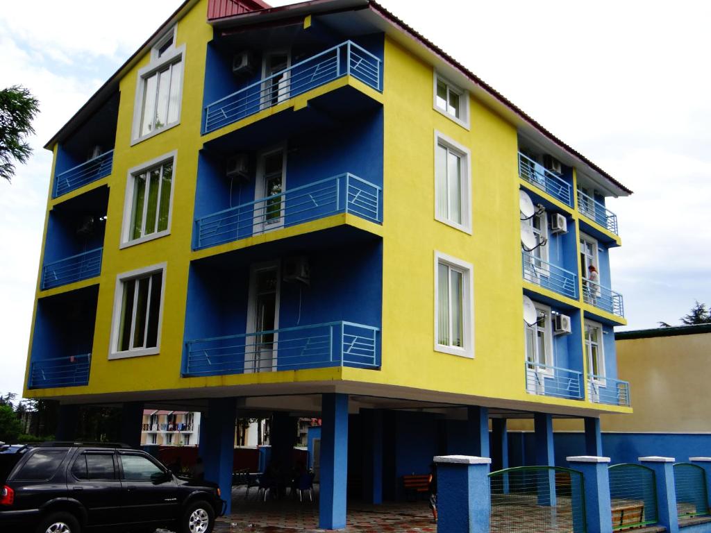 Budova, kde se hotel nachází