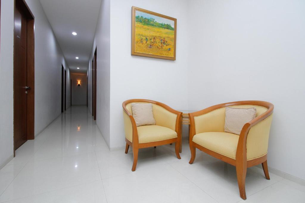 Posezení v ubytování Mk House Scbd