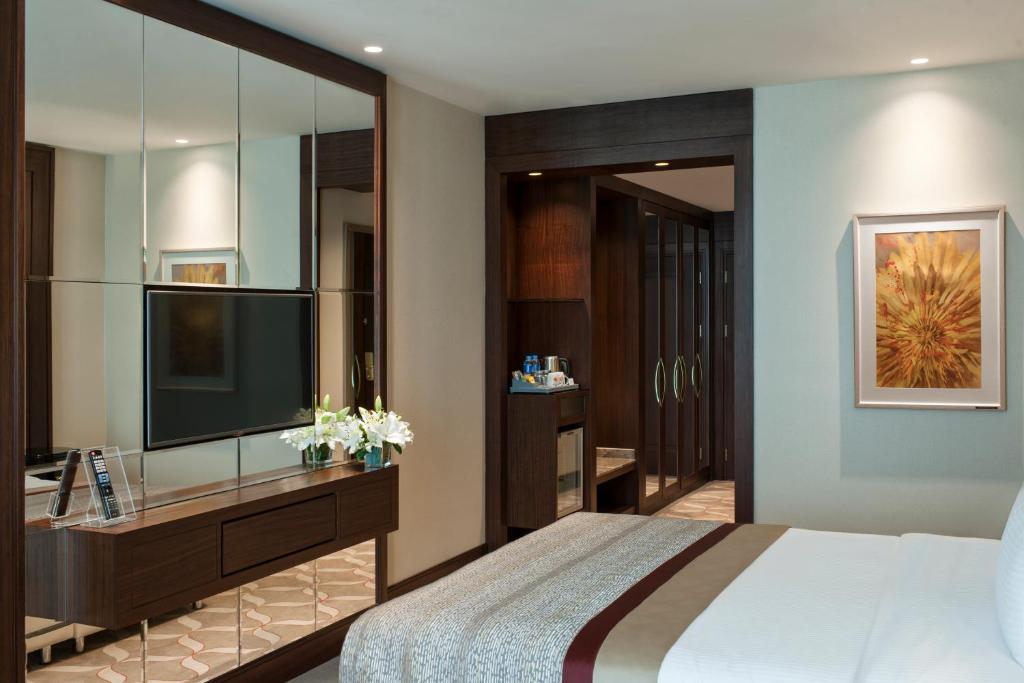Cama ou camas em um quarto em Elite World Grand Istanbul Basın Ekspres