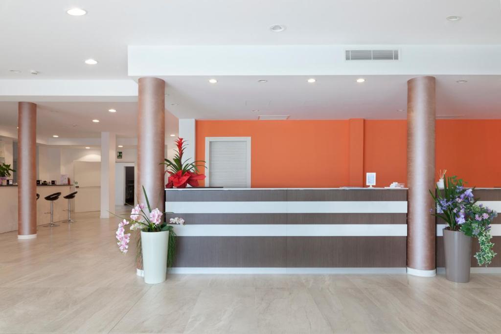 Vstupní hala nebo recepce v ubytování Hotel Bella Lazise