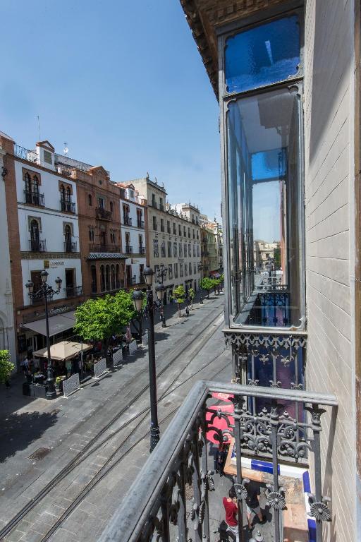 Balkon lub taras w obiekcie Apartamento Living By Cathedral