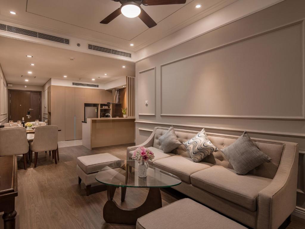 Suite Harmony Có 2 Phòng Ngủ và Ban Công