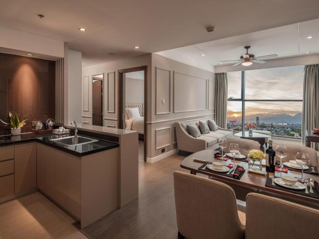 Suite Harmony Có 2 Phòng Ngủ và Ban Công