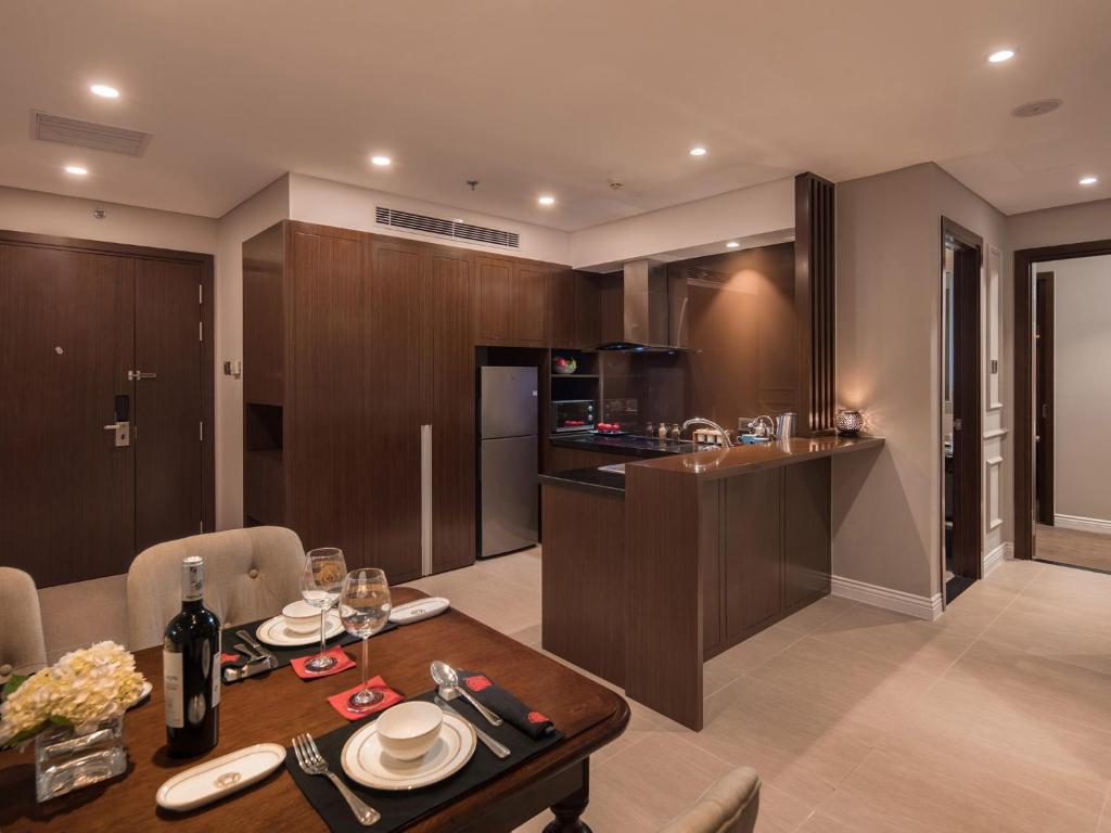 Suite Zen Có 2 Phòng Ngủ và Ban Công