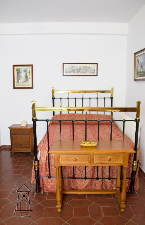 Postel nebo postele na pokoji v ubytování Finca El Molino