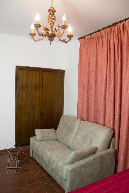 Posezení v ubytování Finca El Molino