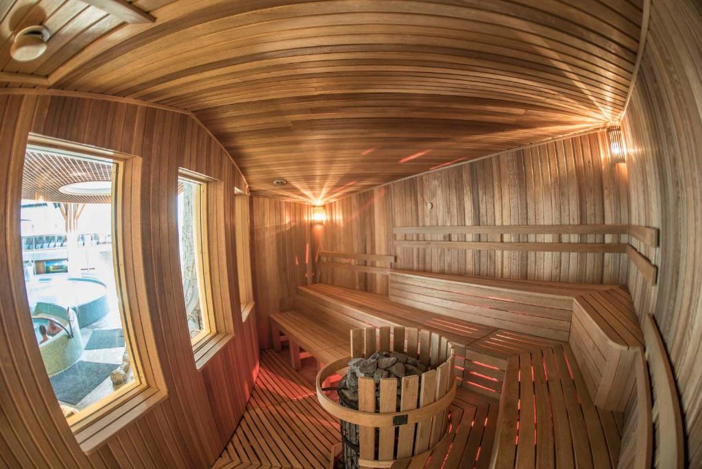 Posezení v ubytování MenDan Magic Spa & Wellness Hotel