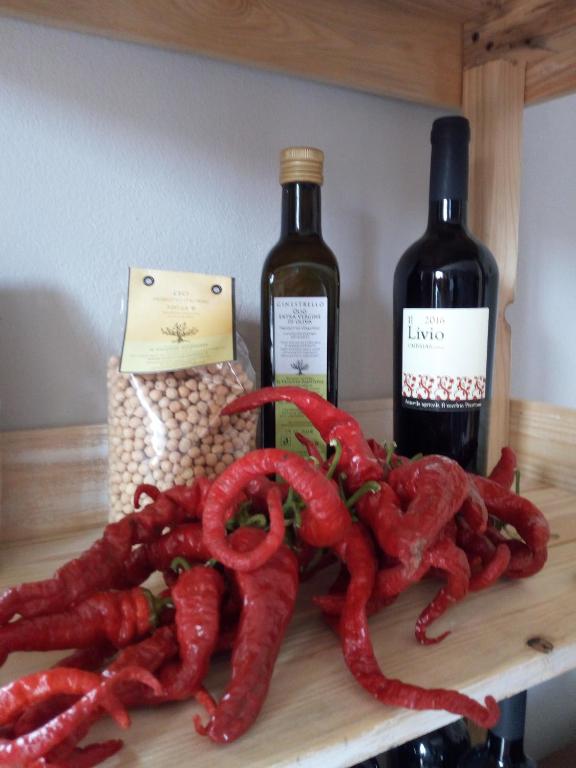 Nápoje v ubytování Podere Schioppello Casale con appartamenti privati