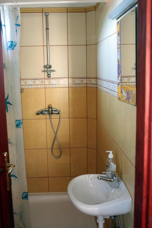 Kúpeľňa v ubytovaní 5 Puttonyos Vendégház