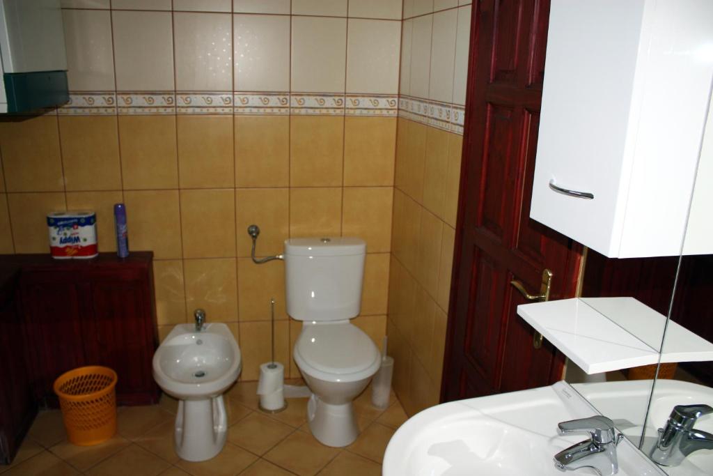 Kúpeľňa v ubytovaní 5 Puttonyos Vendégház